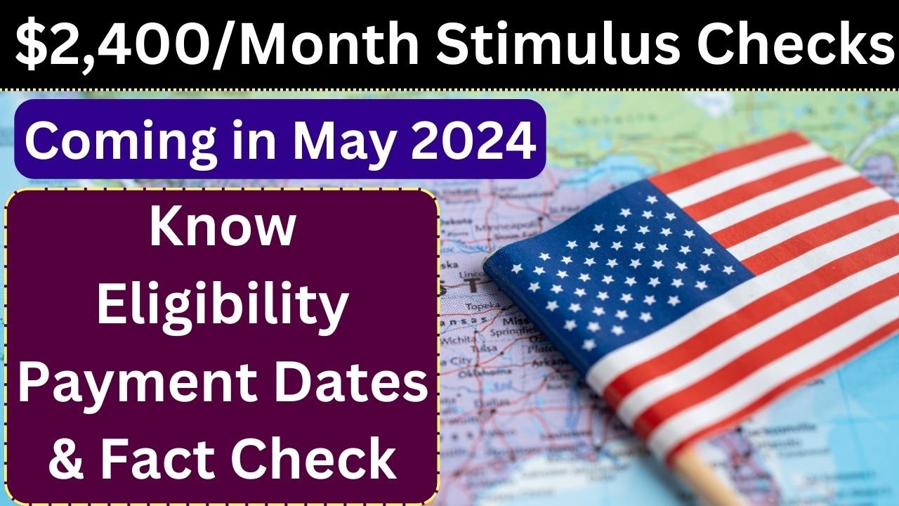 $2,400/Month Stimulus Checks